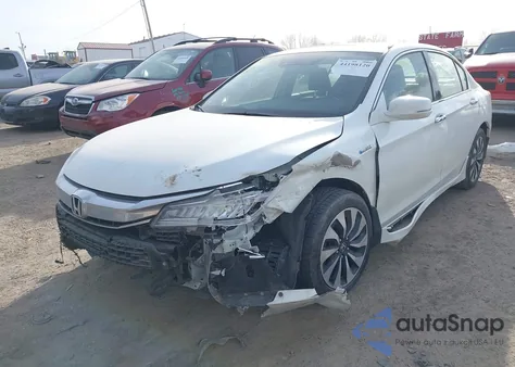 2017 Honda Accord Hybrid Touring from USA, damaged, VIN JHMCR6F75HC031747
